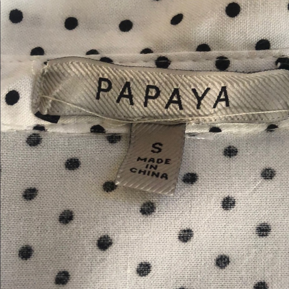 PAPAYA  chic women’s blouse roll tab sleeve - Picture 3 of 6